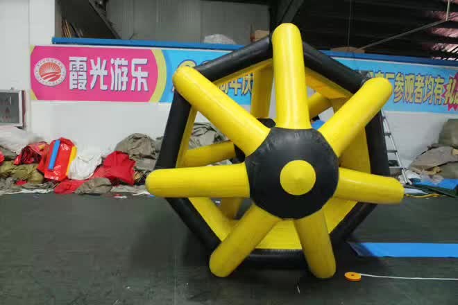 赫章充气水上滚筒球